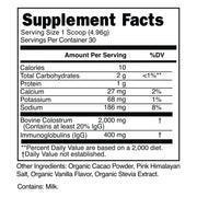 Hot Cocoa Colostrum